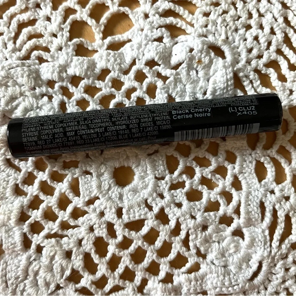 Avon Extra Lasting Lipstick Black Cherry New Old Stock